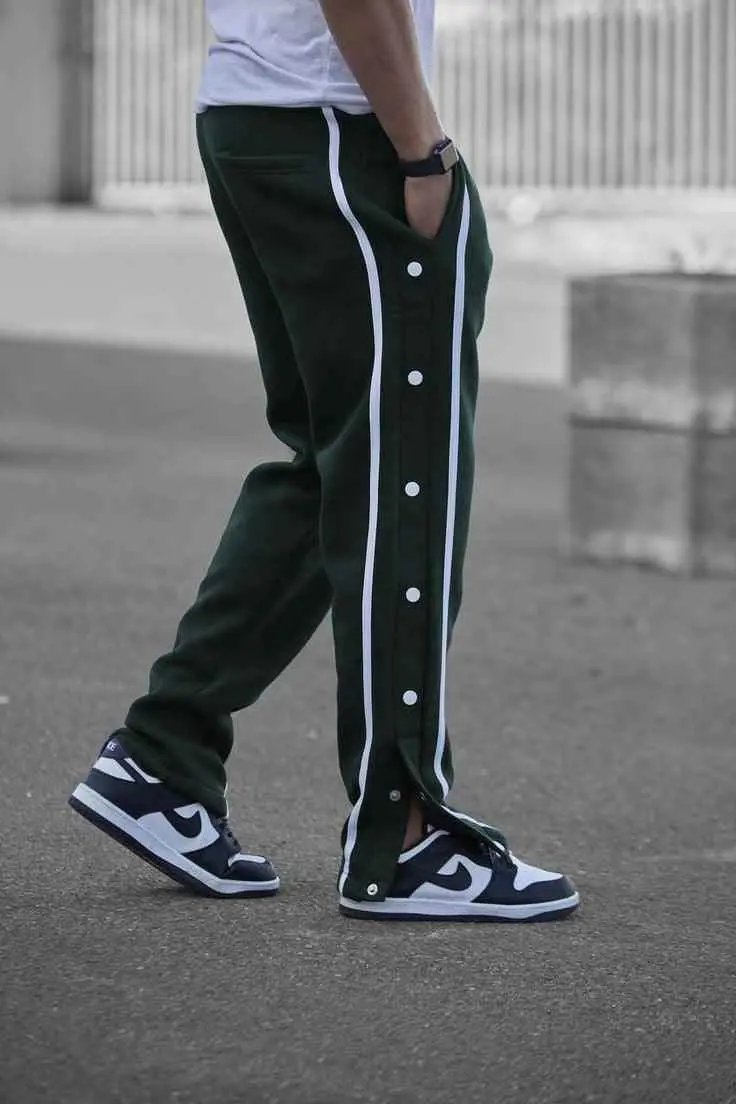 Button stripe Aestehtic Trouser