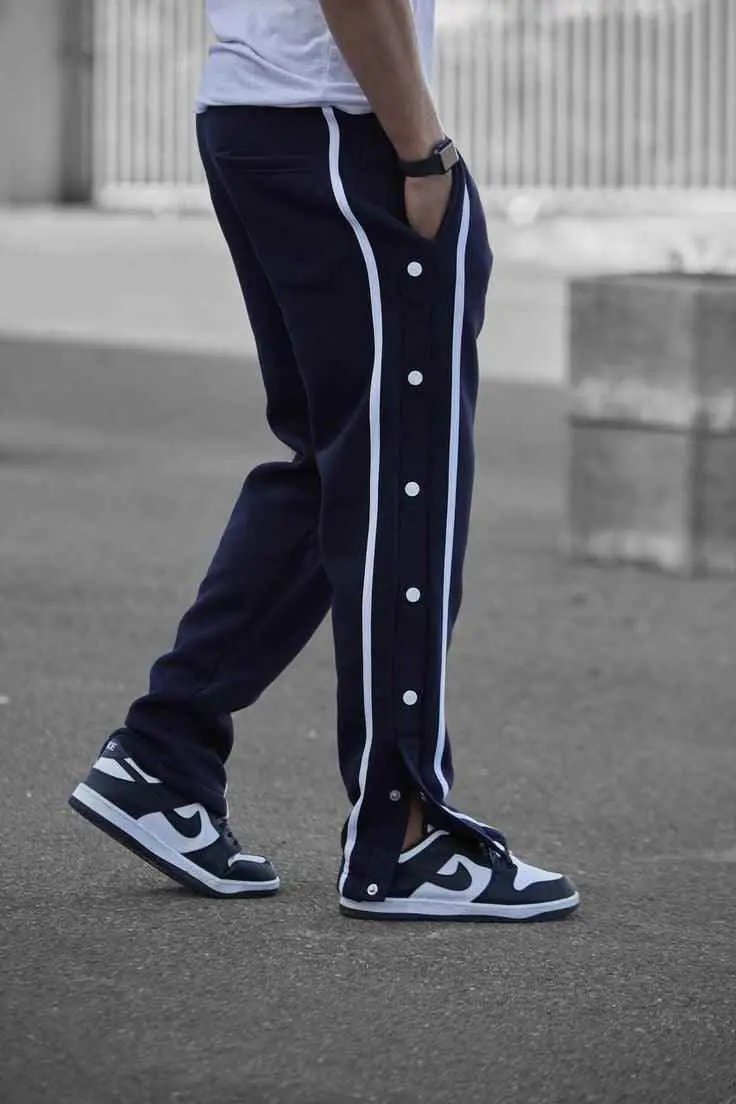 Button stripe Aestehtic Trouser