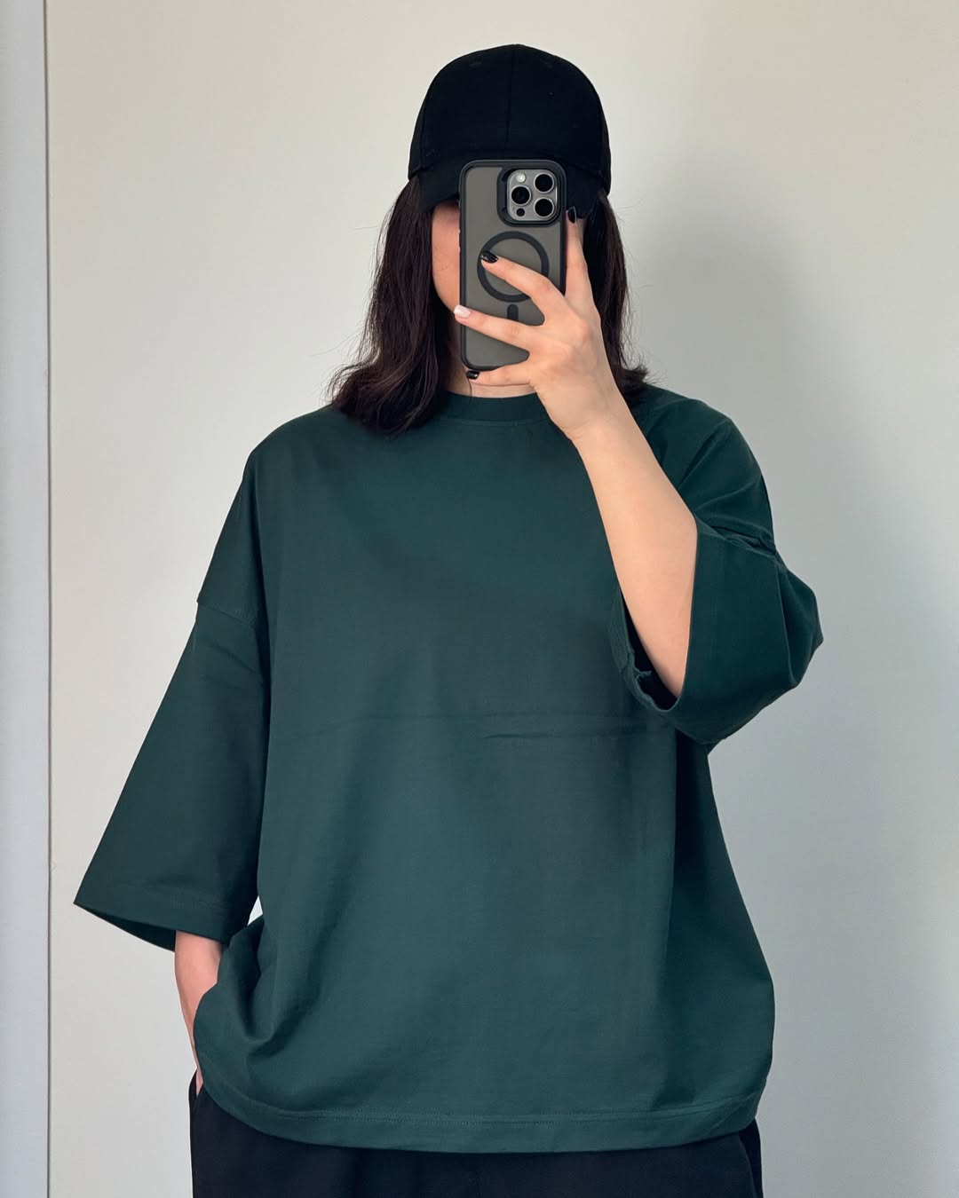 Plain Dropped Shoulders T-shirts