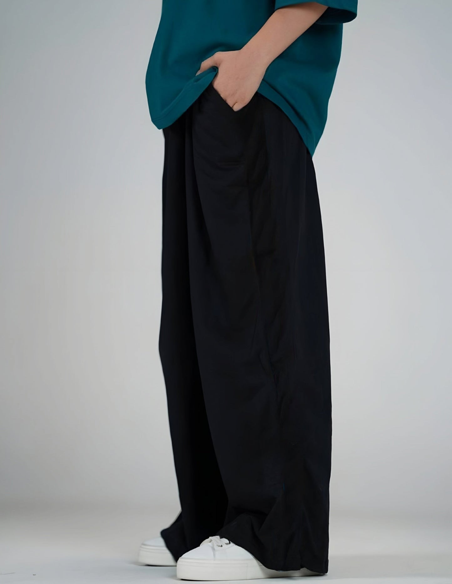 Oversized Comfort Mode | Petroleum & Black