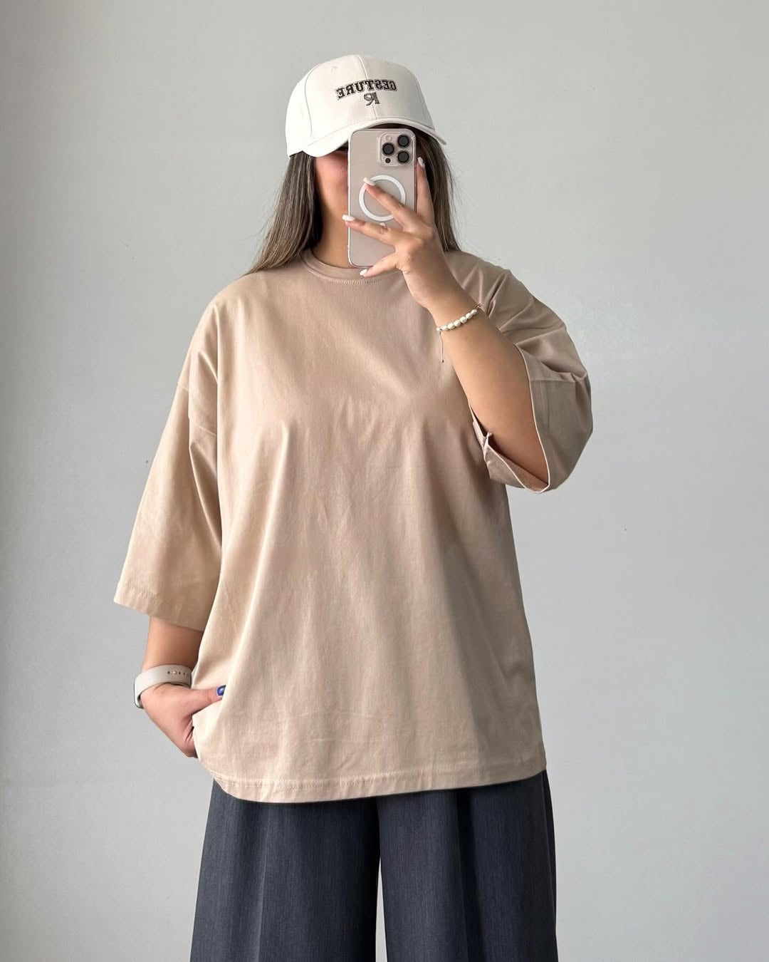 Plain Dropped Shoulders T-shirts